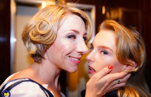 Mature NL pleased to share with you a free picture gallery with attractive girl in lesbian love scene